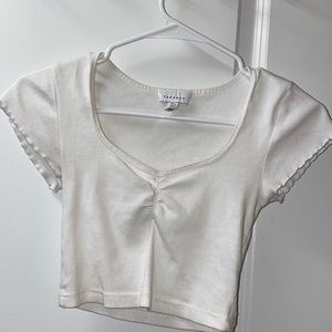 Top shop white tank top size US 2